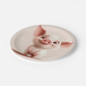 Assiettes En Carton Piggy (Angle)