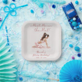 Assiettes En Carton Pilates roses modernes Princesse Anniversaire (Fête)