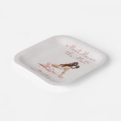 Assiettes En Carton Pilates roses modernes Princesse Anniversaire (Angulaire)