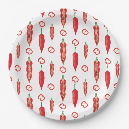 Assiettes En Carton Pilipili (Devant)