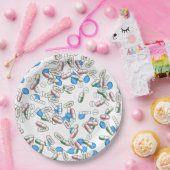 Assiettes En Carton Pill Sprinkles Pattern (Fête)
