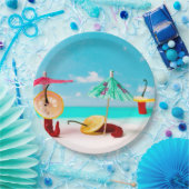 Assiettes En Carton Piment De La Mer (Fête)