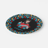 Assiettes En Carton Pin-up, Rock-A-Billy (Angle)