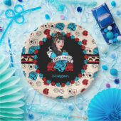 Assiettes En Carton Pin-up, Rock-A-Billy (Fête)