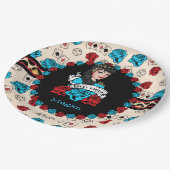 Assiettes En Carton Pin-up, Rock-A-Billy (Angle)