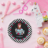 Assiettes En Carton Pin-up, Rock-A-Billy (Fête)