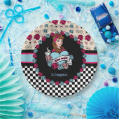 Assiettes En Carton Pin-up, Rock-A-Billy (Fête)