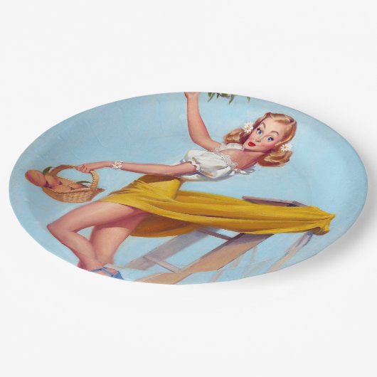 Assiettes En Carton Pince vers le haut (Angle)