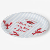 Assiettes En Carton Pinch Me Crawfish & Casquette 2025 Graduation Part (Angle)