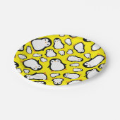 Assiettes En Carton Pingouin mignon Plaques d'hiver 1er anniversaire (Angle)