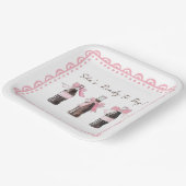 Assiettes En Carton Pink Baby Soda Ready to POP  (Angulaire)