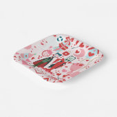 Assiettes En Carton pink monster valentines vampire ghost (Angulaire)