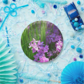 Assiettes En Carton Pink Phlox et Grass été Floral (Fête)