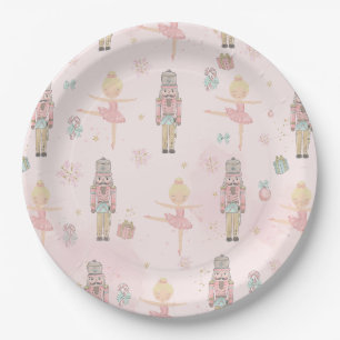 Assiettes En Carton Pink The Nutcracker Christmas Ballet 1er Anniversa