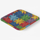 Assiettes En Carton Pinwheel Patchwork Quilt Pattern (Angulaire)
