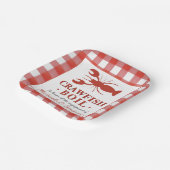 Assiettes En Carton Pique-nique Crawfish Boil Homard Fiançailles de fê (Angulaire)