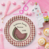 Assiettes En Carton Pique-nique de fourmis et de pastèque (Fête)