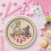 Assiettes En Carton Pique-nique Teddy Bear (Fête)