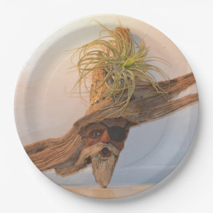 Assiettes En Carton Pirate avec Plante