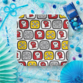 Assiettes En Carton Pirate de dessin animé / Skeleton Skuls & Bones Ha (Fête)