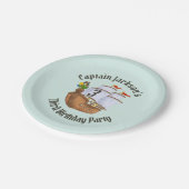 Assiettes En Carton Pirate Ship Fête d'anniversaire pour enfants (Angle)