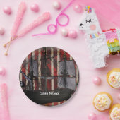 Assiettes En Carton Pirate Ship Grunge Plaques de fête d'anniversaire (Fête)