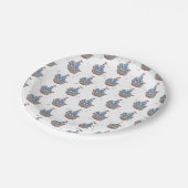 Assiettes En Carton Pirate Ship Joyeux Anniversaire (Angle)