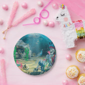 Assiettes En Carton Pirate Skeleton Treasure Under the Sea Party (Fête)