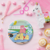 Assiettes En Carton Piscine de sensation d'été (Fête)