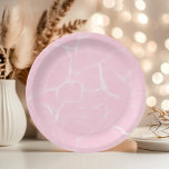 Assiettes En Carton Piscine rose<br><div class="desc">Pink pool water Pool party Plaques papier Les articles correspondants sont disponibles.</div>