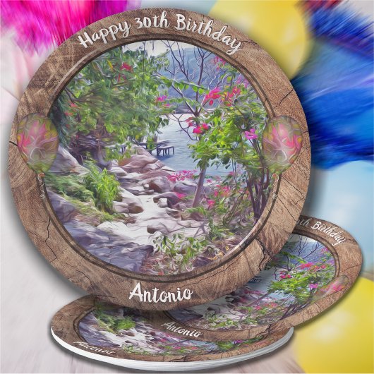 Assiettes En Carton Piste Yelapa Anniversaire 821