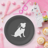 Assiettes En Carton Pit Bull Chien Baby shower Puppy Pitbull (Fête)