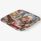Assiettes En Carton Pit Bull - Fête de Noël (Angulaire)