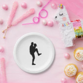 Assiettes En Carton Pitcher du joueur de baseball (Fête)