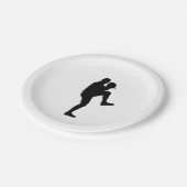 Assiettes En Carton Pitcher du joueur de baseball (Angle)