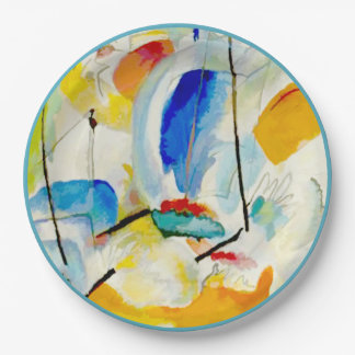 Assiettes En Carton PixDezines Kandinsky 1913 Bataille Navale Improv 3