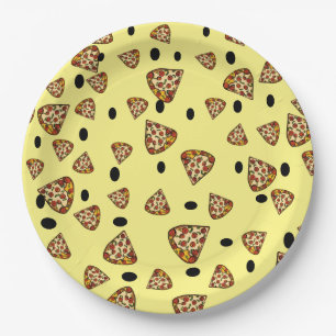 ASSIETTES EN CARTON PIZA
