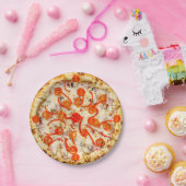 Assiettes En Carton Pizza (Fête)