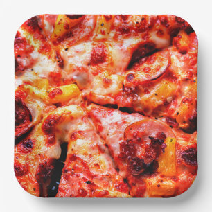 Assiettes En Carton Pizza