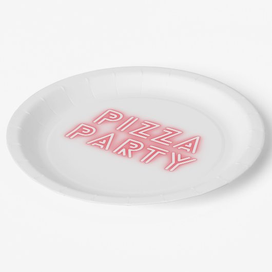 Assiettes En Carton Pizza (Angle)