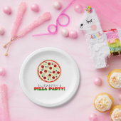 Assiettes En Carton Pizza (Fête)
