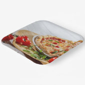 Assiettes En Carton Pizza (Angulaire)