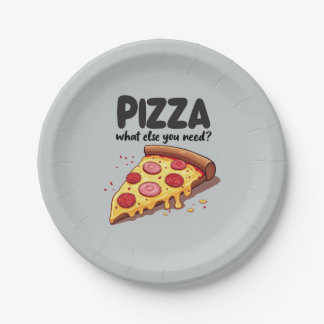 Assiettes En Carton Pizza