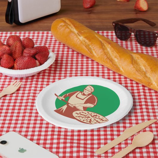 Assiettes En Carton Pizza Baker
