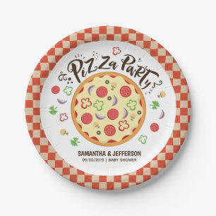 Assiettes En Carton Pizza De Style Moderne