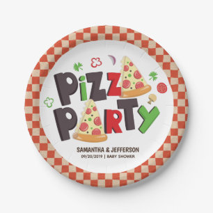 Assiettes En Carton Pizza De Style Moderne