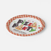 Assiettes En Carton Pizza De Style Moderne (Angle)