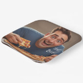 Assiettes En Carton Pizza Man (Angulaire)