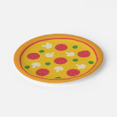 Assiettes En Carton Pizza Pie (Angle)