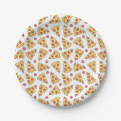 Assiettes En Carton Pizzas (Devant)